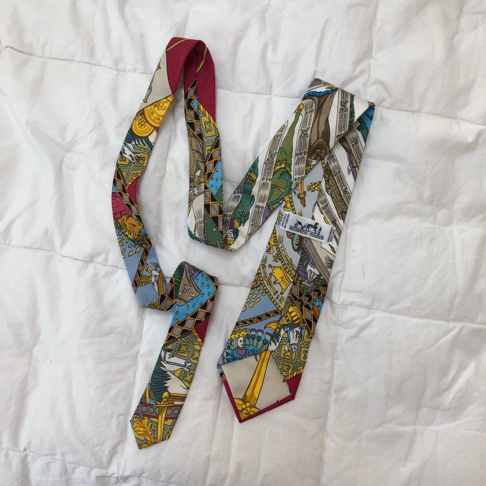 Hermes VTG Tie 80s Authentic